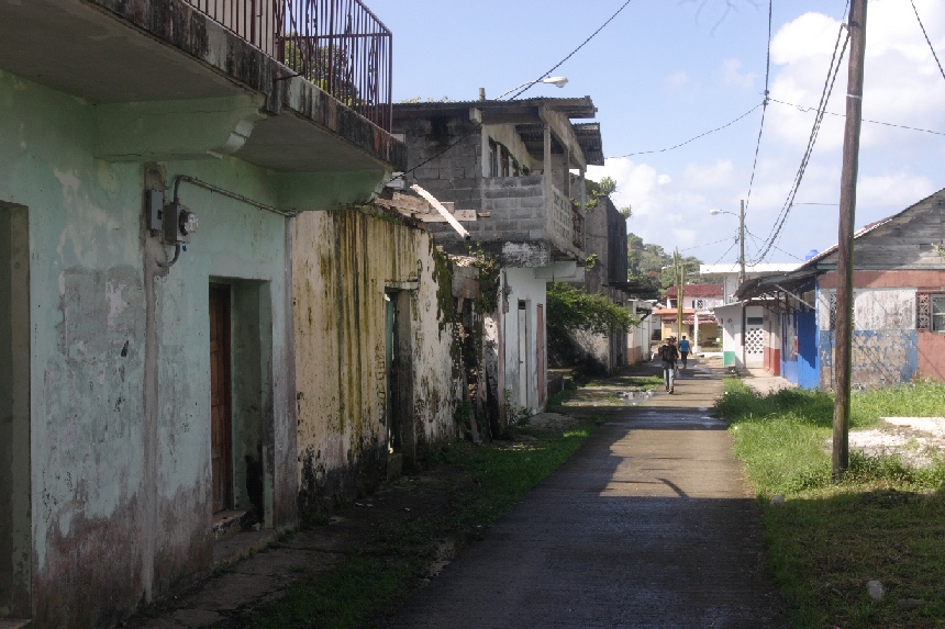 straat in Portobelo