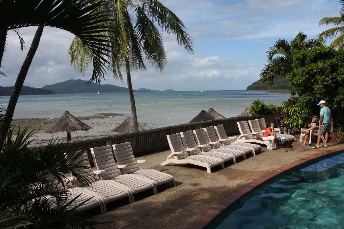 Resort op Hamilton eiland