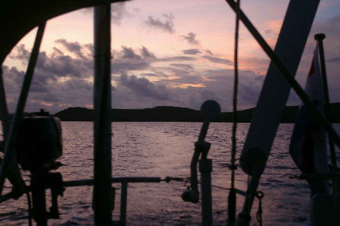 Vertrek van Curacao