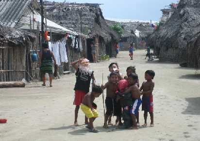 Kinderen isla latigra