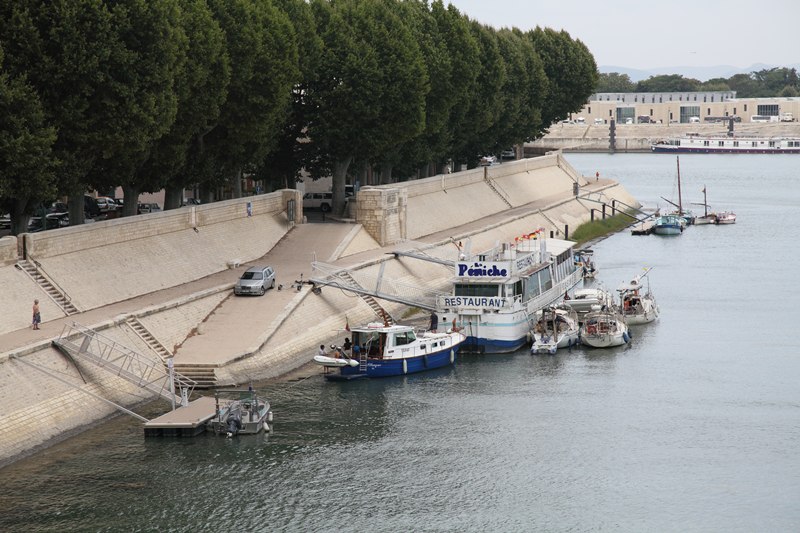 Ligplaats in Arles