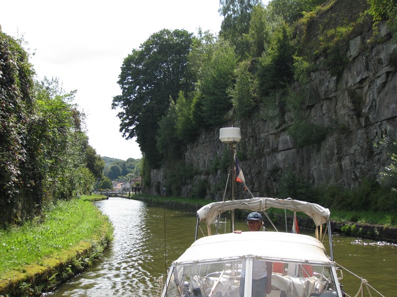 Sturen in het kanaal