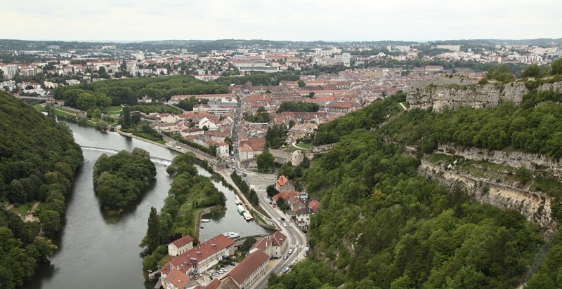 uitzicht vanaf de citadel
