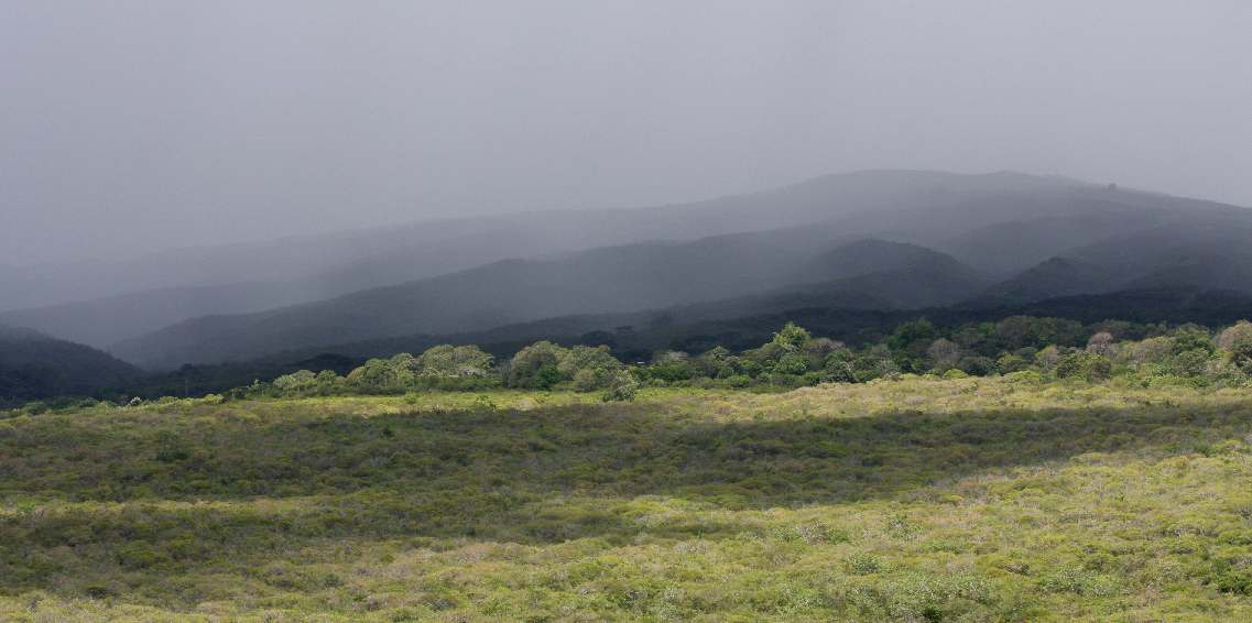 landschap op San Cristobal
