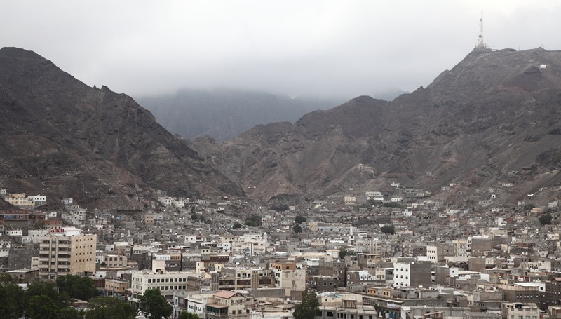 uitzicht over Aden