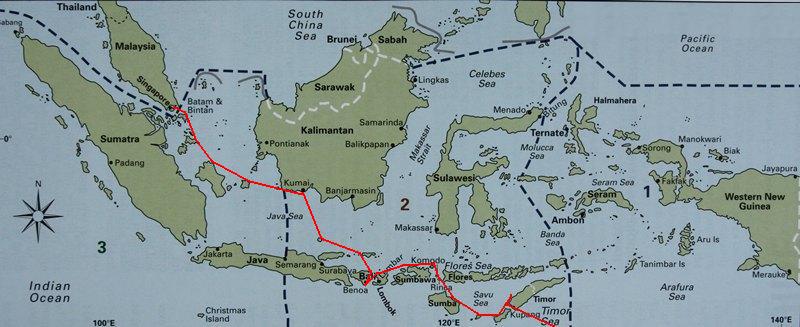 kaart indonesie