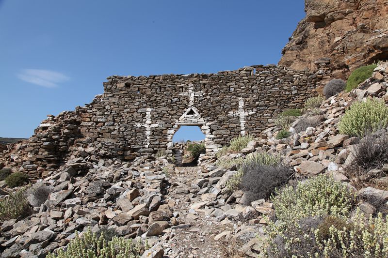 Toegangspoort van de Kastro