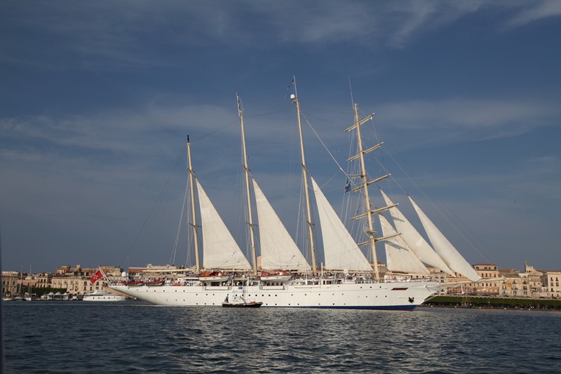 vertrek Star Clipper