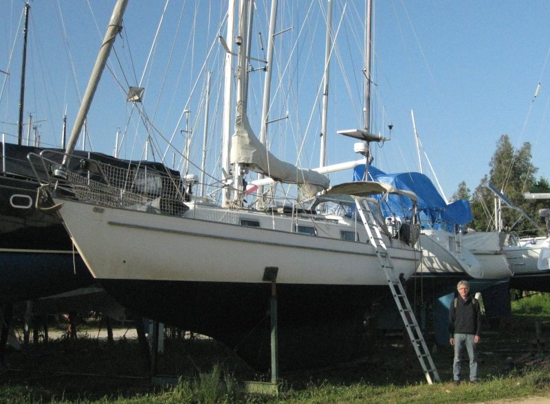 op de werf