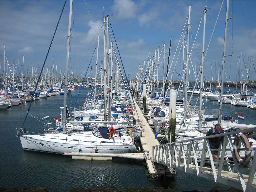jachthaven van Cherbourg