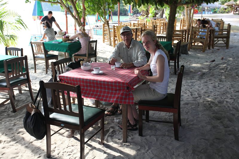 terras op strand